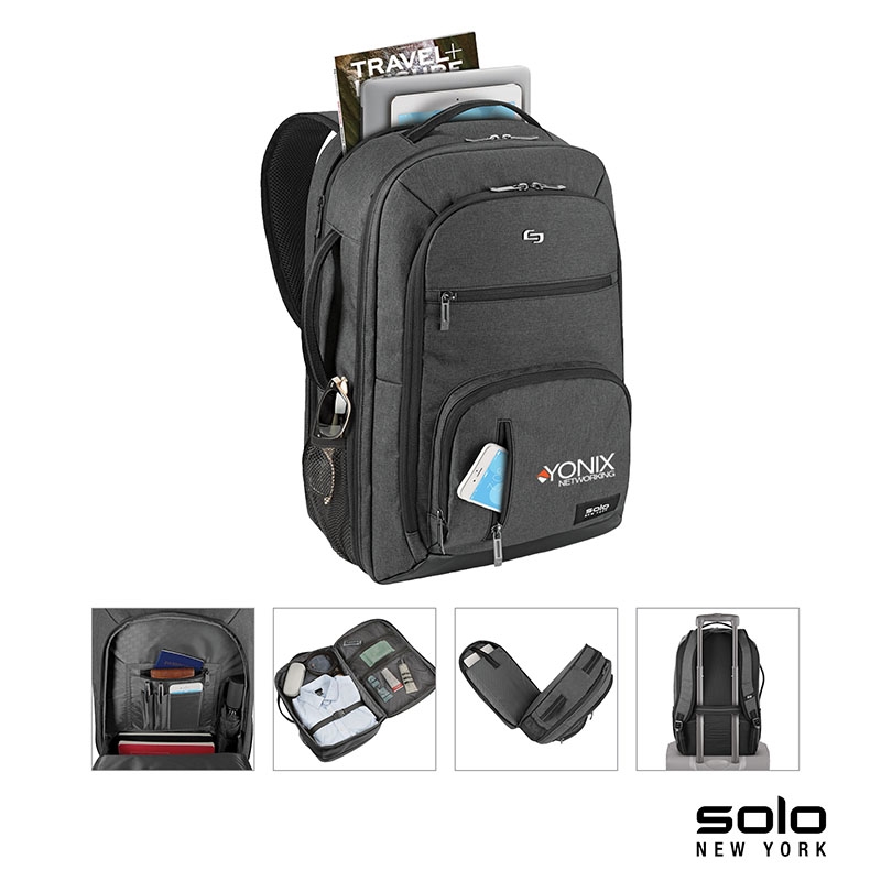 Solo New York Solo New York Grand Travel TSA Backpack