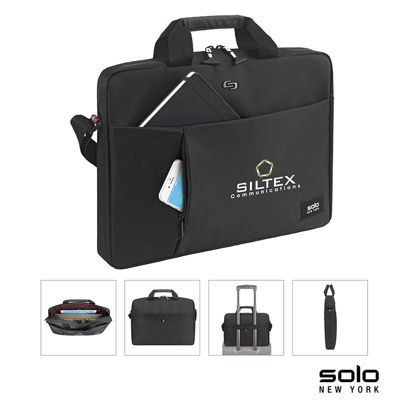Solo New York Solo New York Lead Slim Briefcase