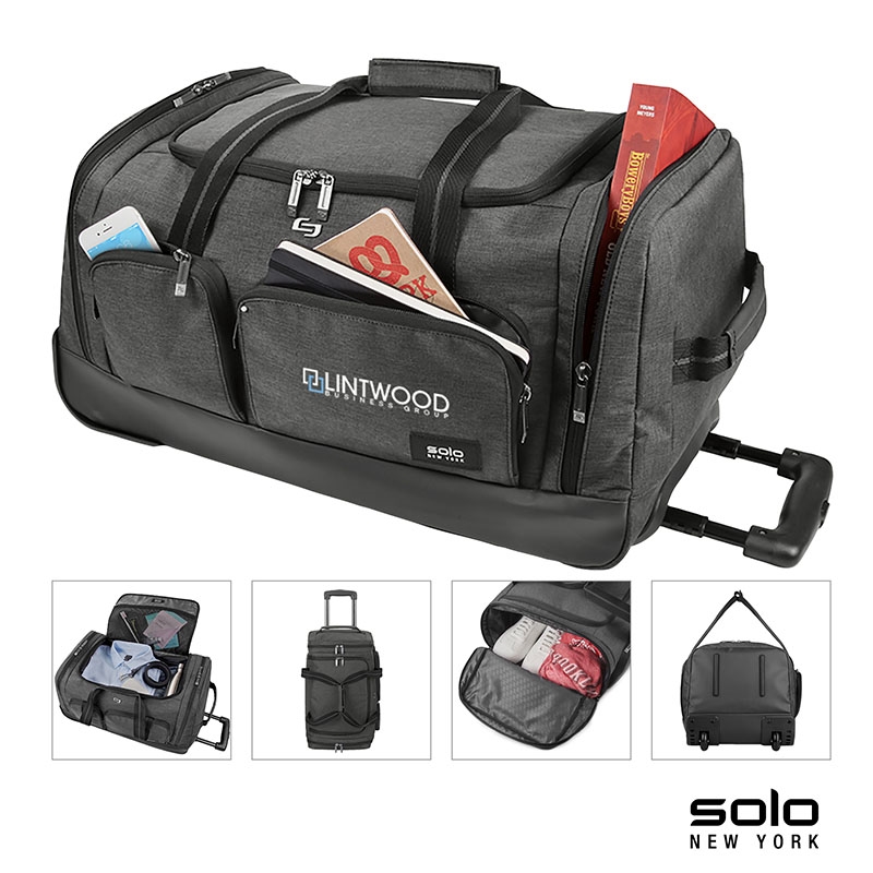 Solo New York Solo New York Leroy Rolling Duffel