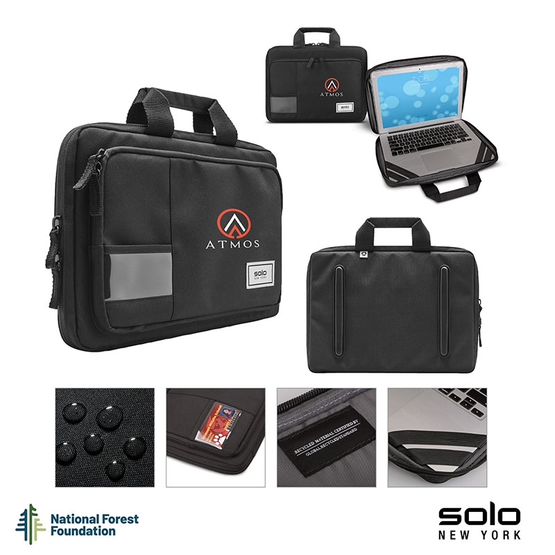 Solo New York Solo New York Secure-Fit 13.3" RPET Chromebook Case