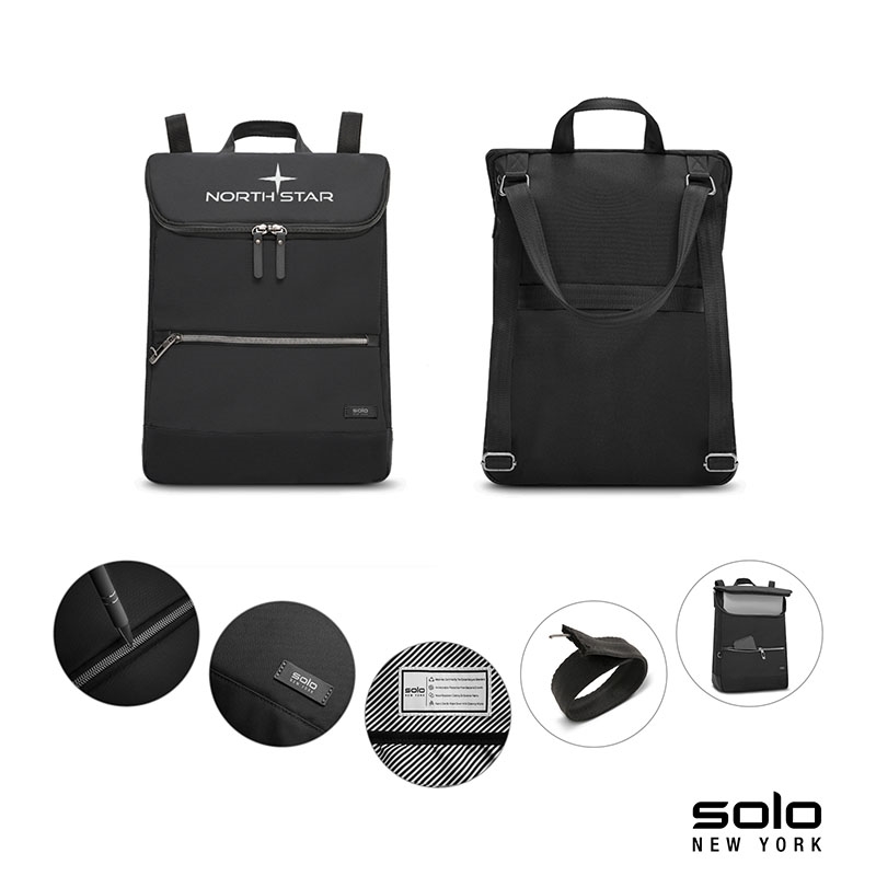 Solo New York Solo New York Stealth Hybrid RPET Backpack / Tote