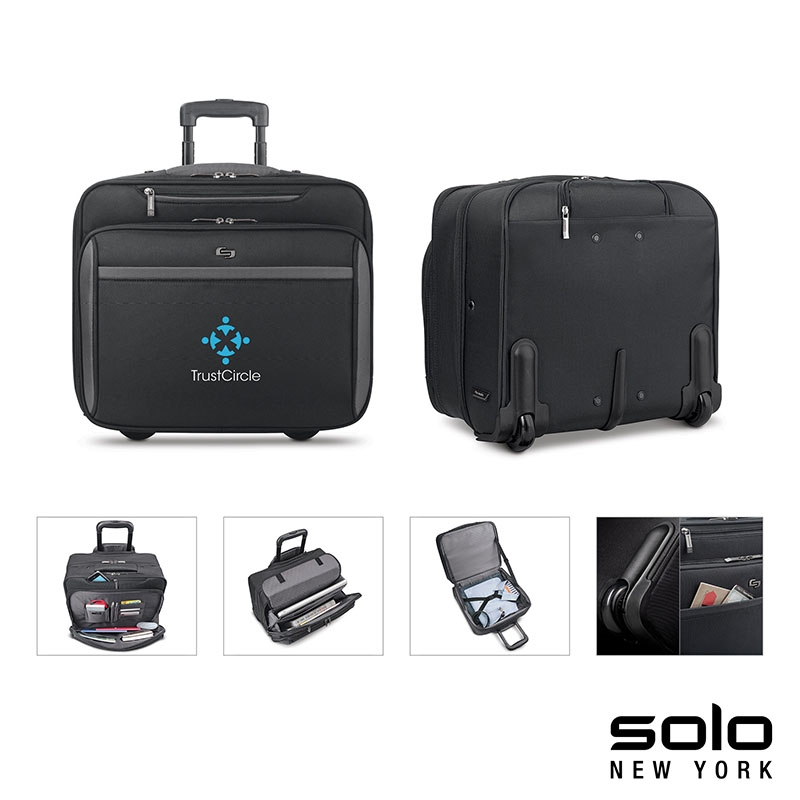 Solo New York Solo New York West Side Roll Overnighter Case
