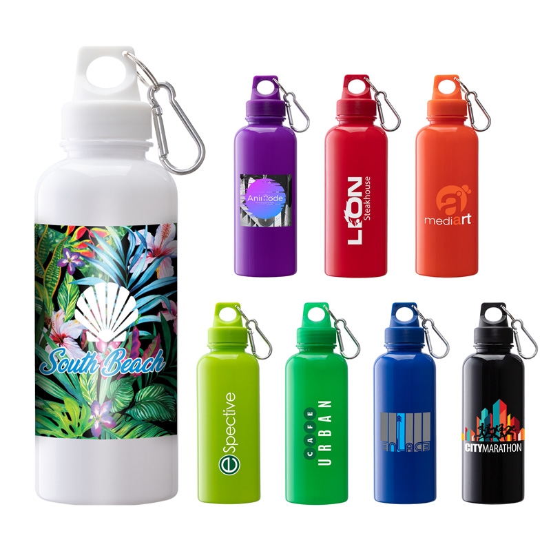 Sovrano Brio 20 Oz. PS Water Bottle W/ Carabiner