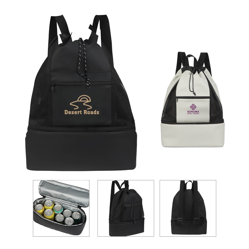 Sovrano Paxton 2-in-1 Drawstring Cooler Backpack