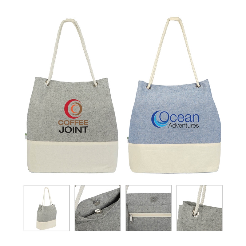 Sovrano Renew I 10 Oz. Recycled Cotton Tote Bag