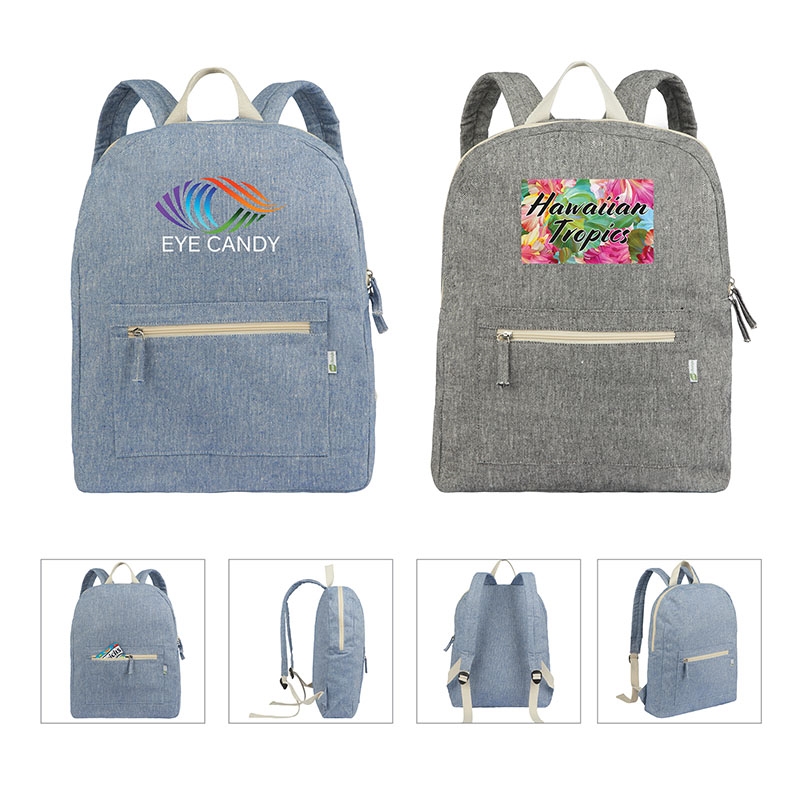 Sovrano Renew III 10 Oz. Recycled Cotton Backpack