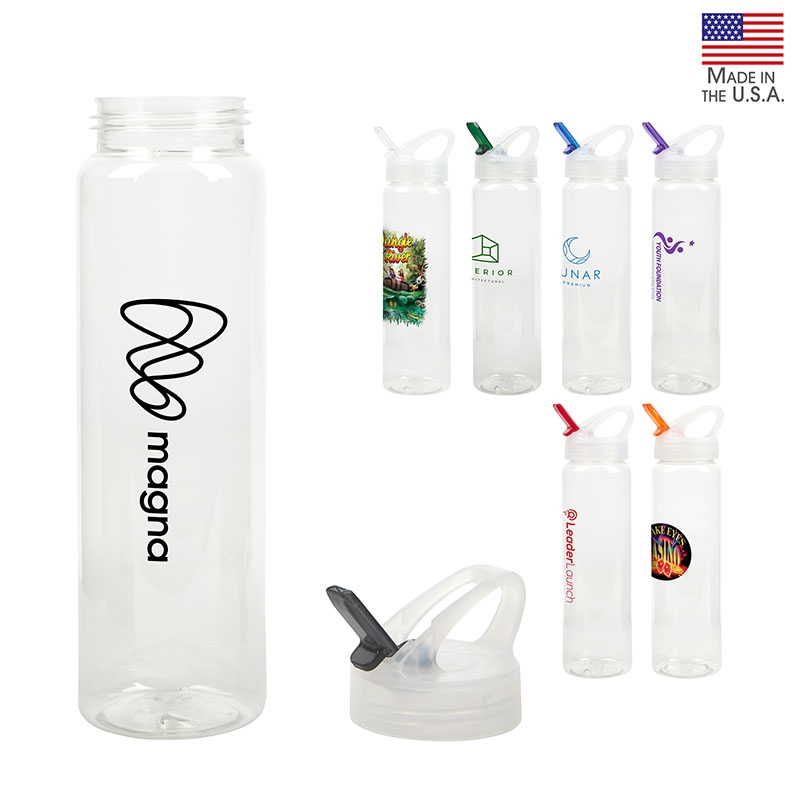 Sovrano Santa Cruz 32 Oz. PET Bottle With Flip Spout