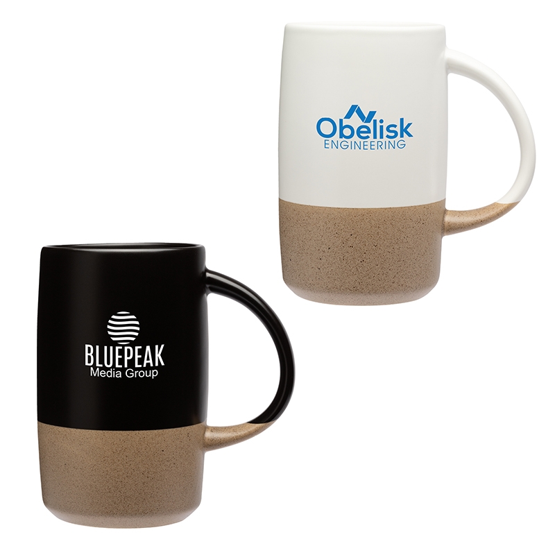 Sovrano Santander 17 Oz. Two-Tone Ceramic Mug