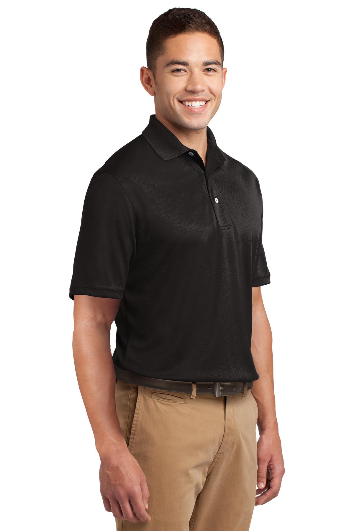 Sport-Tek Dri-Mesh Polo.