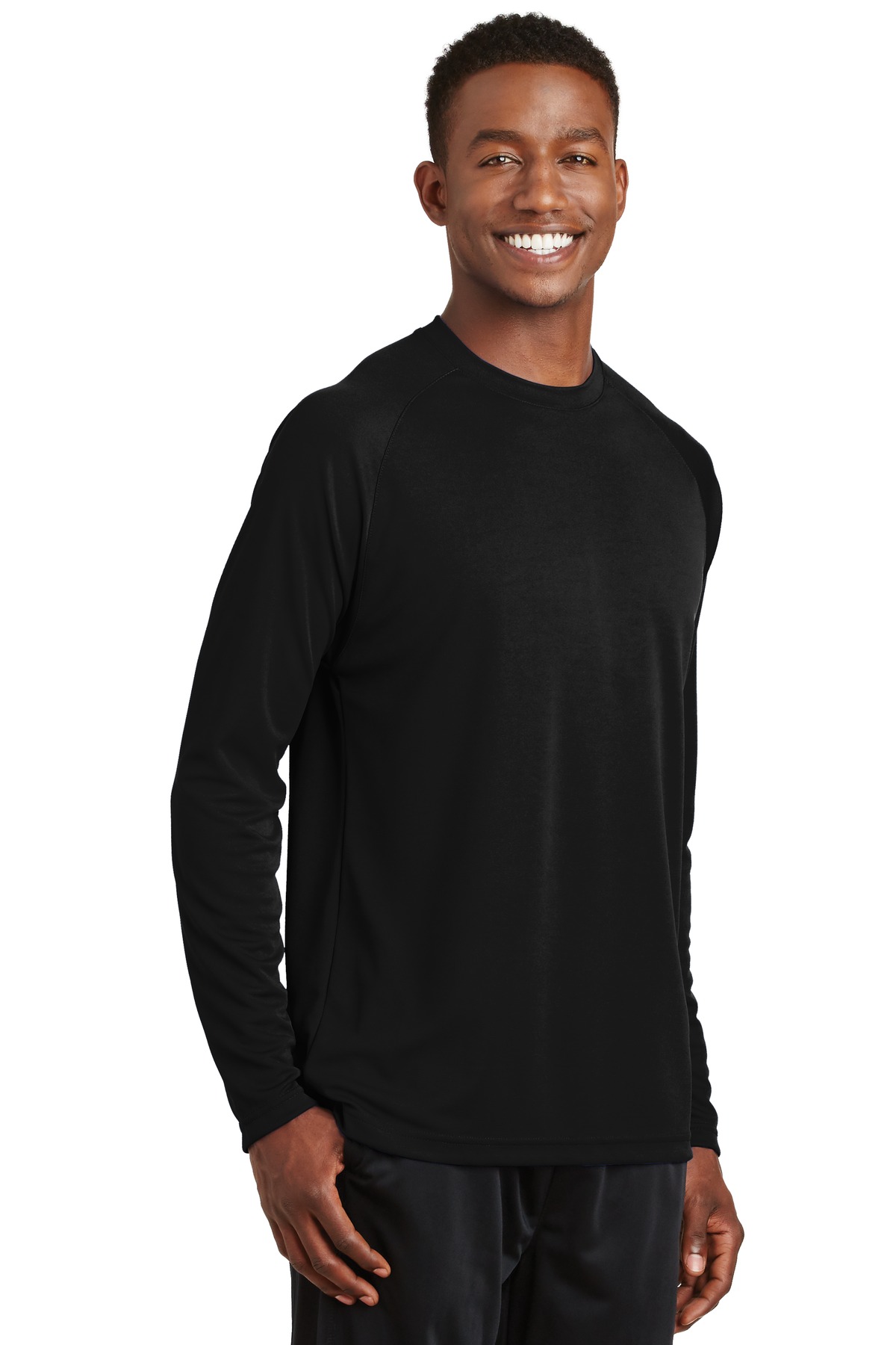 Sport-Tek Dry Zone Long Sleeve Raglan T-Shirt.