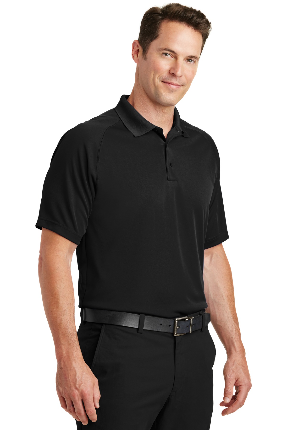 Sport-Tek Dry Zone Raglan Polo.