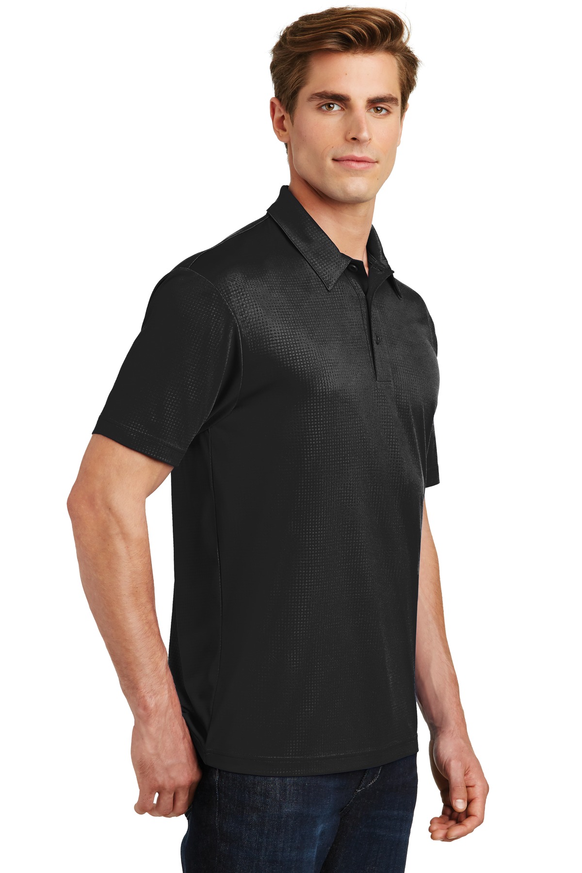 Sport-Tek Embossed PosiCharge Tough Polo .