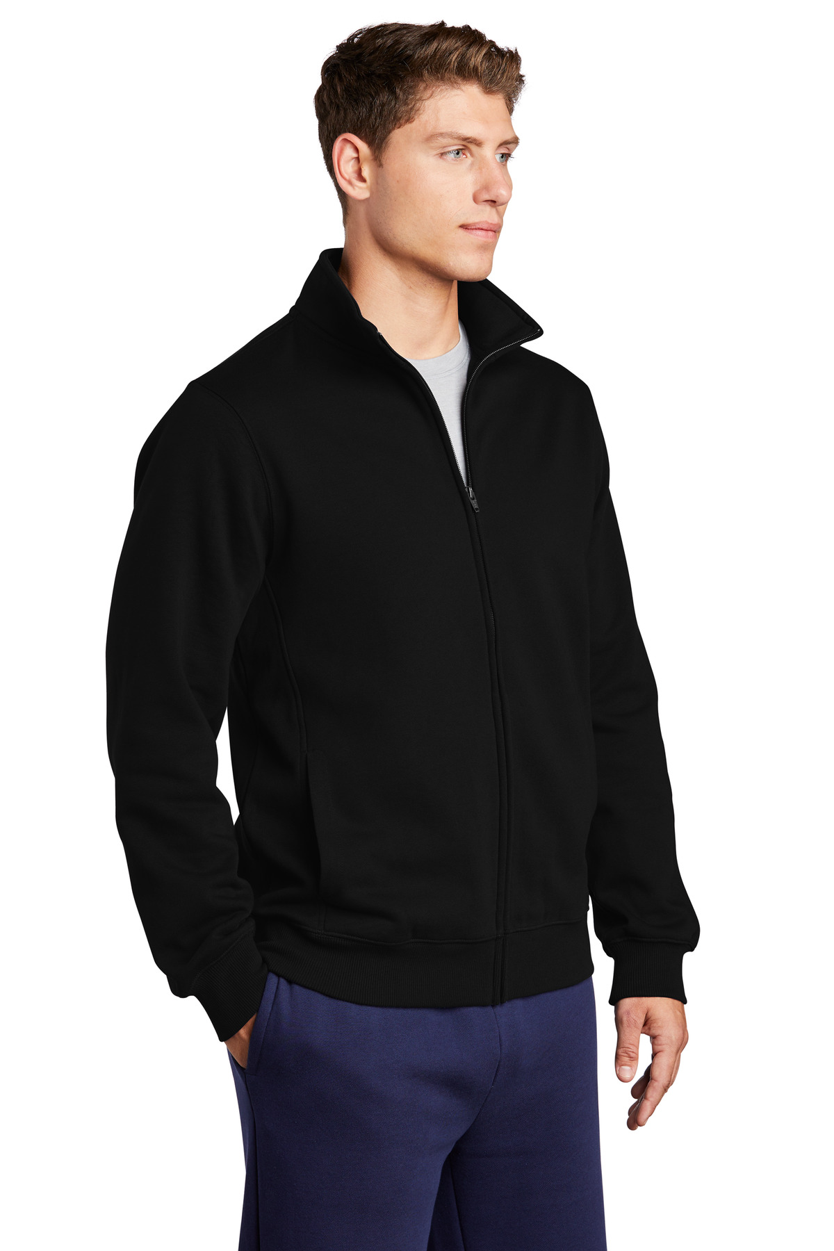 Sport-Tek Full-Zip Sweatshirt.