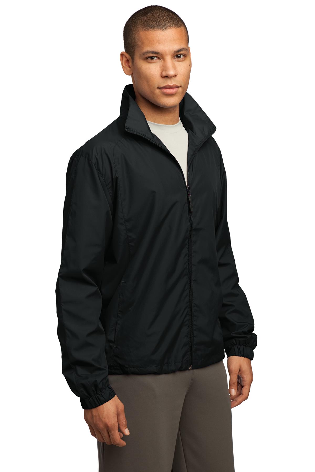 Sport-Tek Full-Zip Wind Jacket.