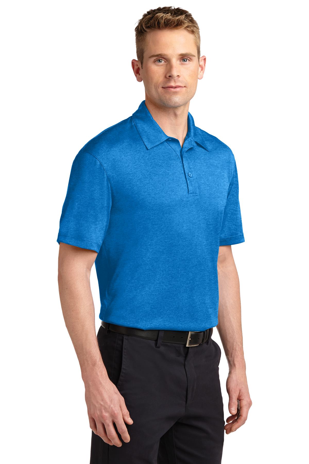 Sport-Tek Heather Contender Polo.