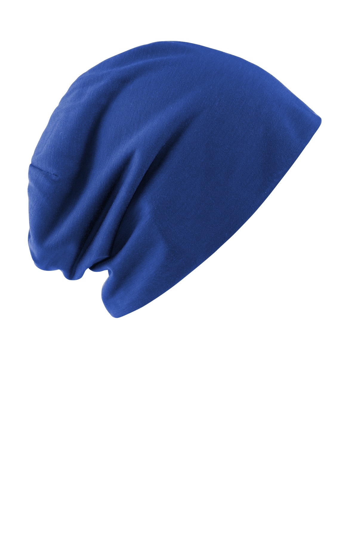 Sport-Tek PosiCharge Competitor Cotton Touch Jersey Knit Slouch Beanie.