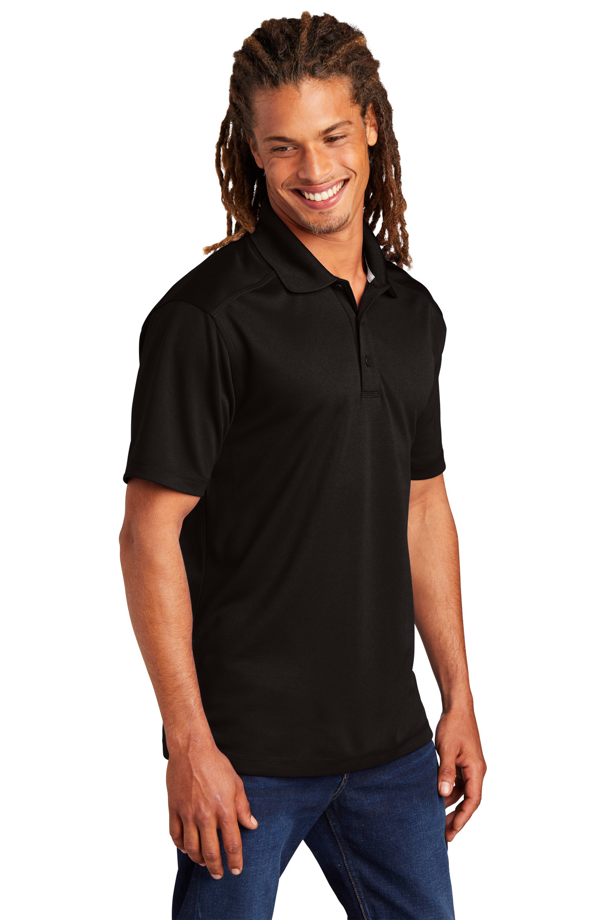 Sport-Tek PosiCharge Micro-Mesh Polo.