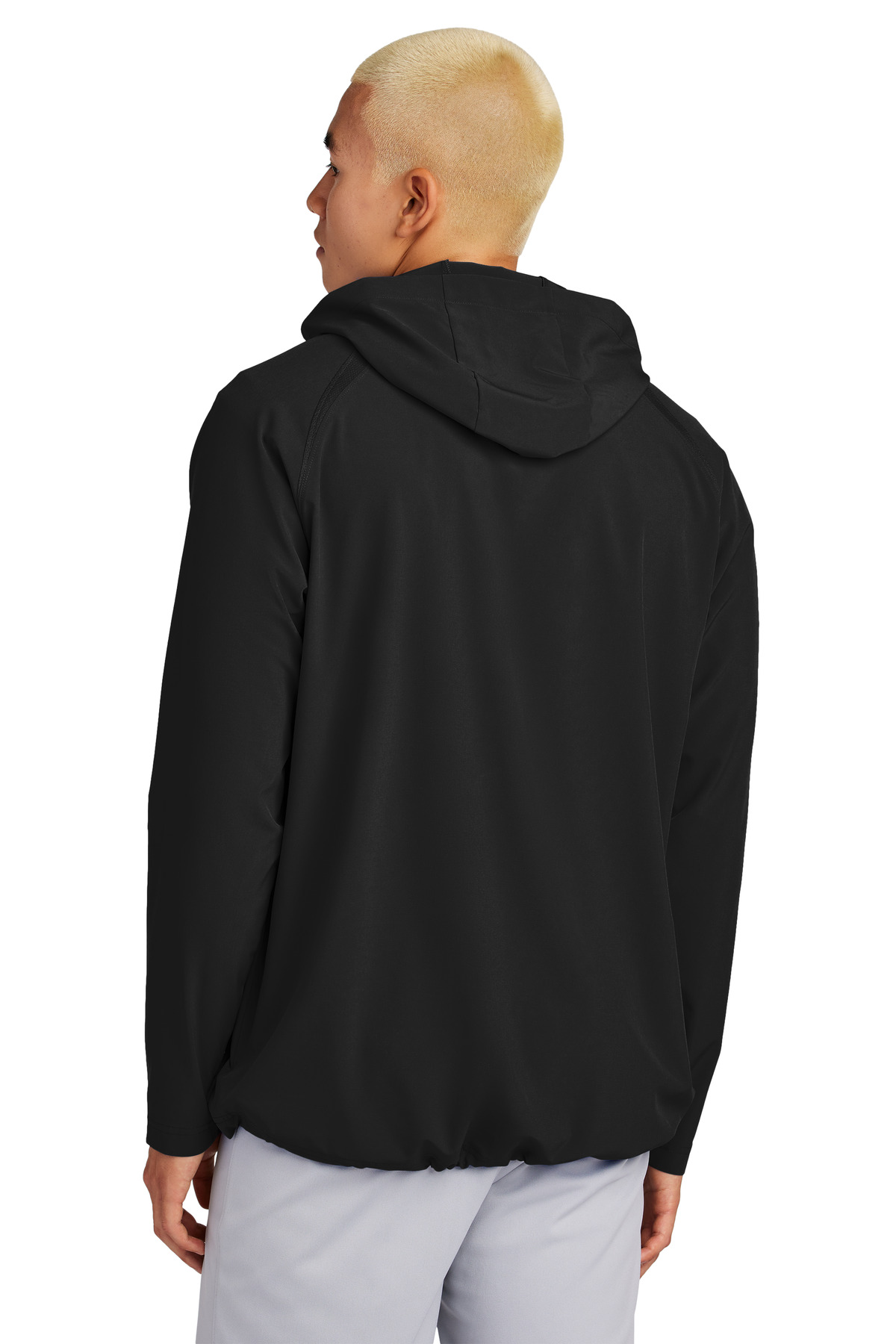 Sport-Tek Repeat 1/2-Zip Long Sleeve Hooded Jacket