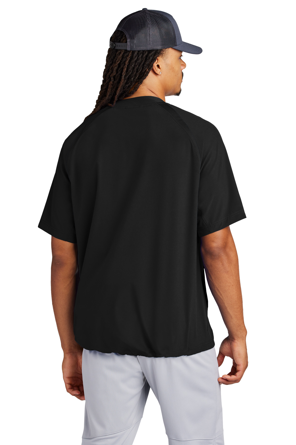 Sport-Tek Repeat 1/2-Zip Short Sleeve Jacket