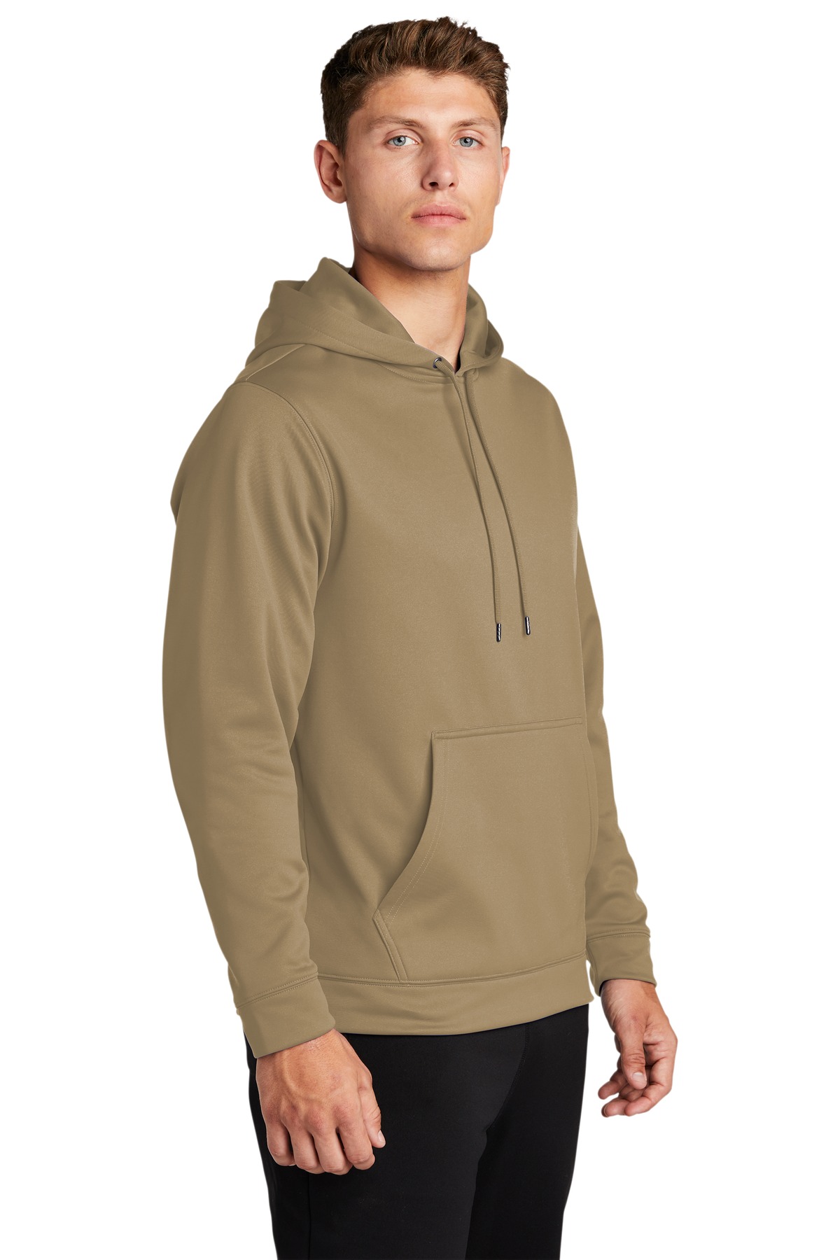 Sport-Tek Sport-Wick Fleece Hooded Pullover.