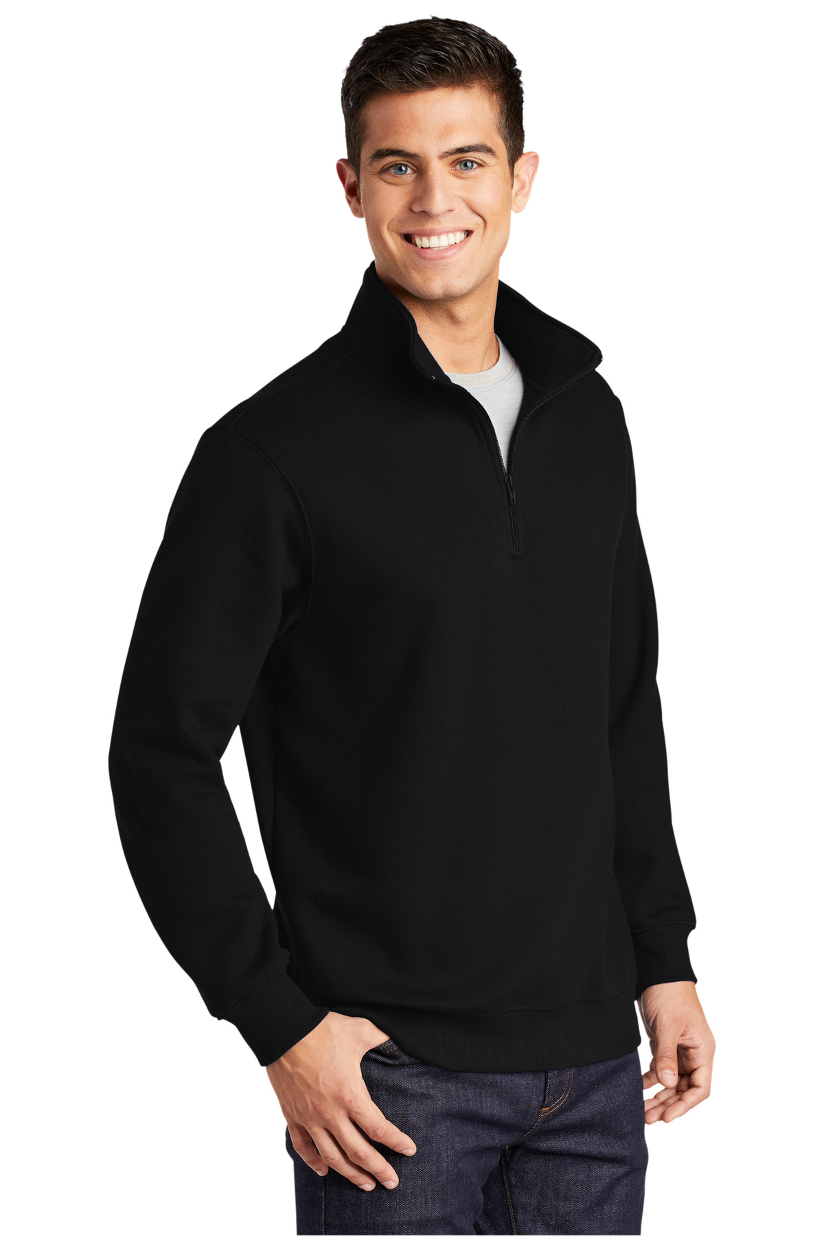 Sport-Tek Tall 1/4-Zip Sweatshirt.