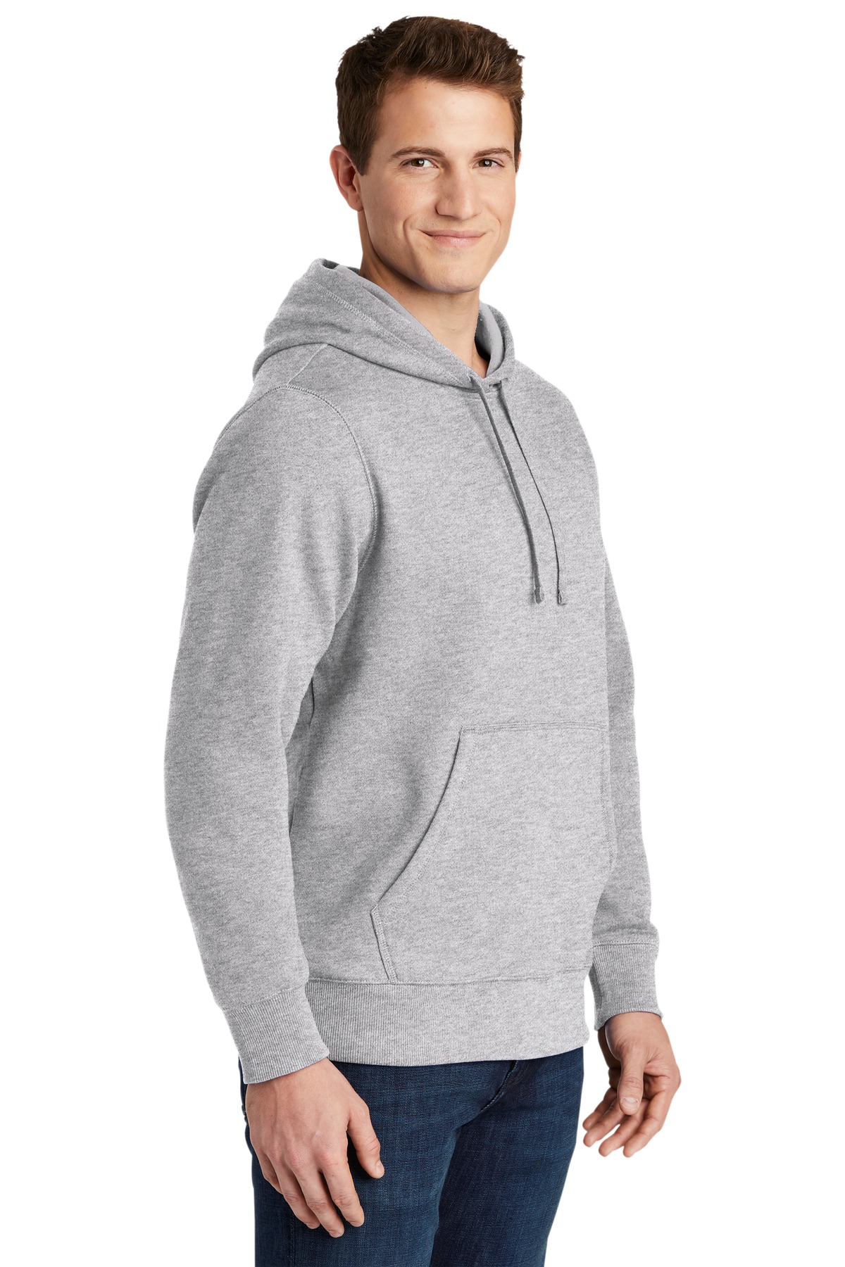 Sport-Tek Tall Pullover Hooded Sweatshirt.