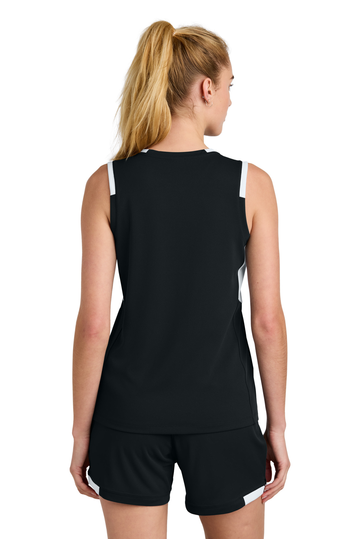 Sport-Tek Women's Club Sleeveless V-Neck