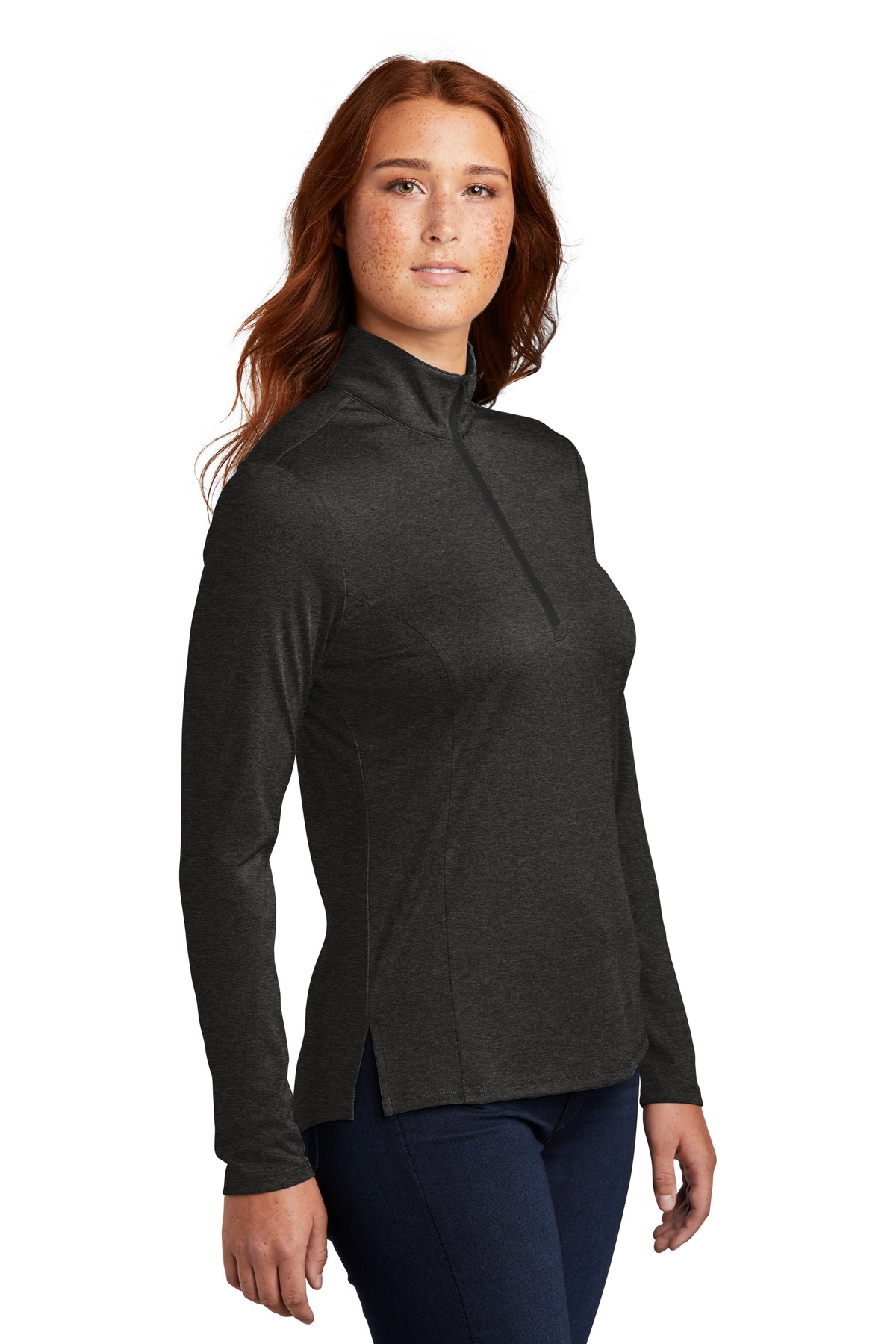 Sport-Tek Women's Endeavor 1/2-Zip Pullover.