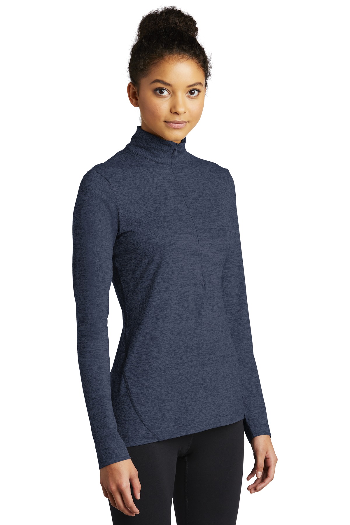 Sport-Tek Women's Exchange 1.5 Long Sleeve 1/2-Zip