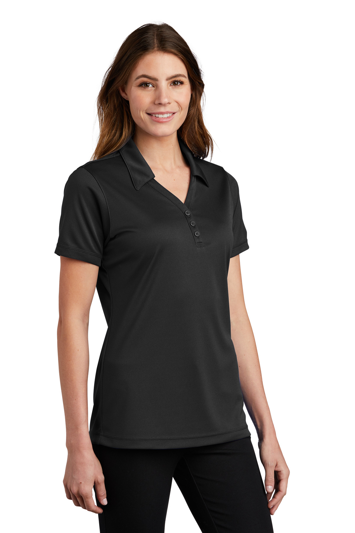Sport-Tek Women's PosiCharge Micro-Mesh Polo.