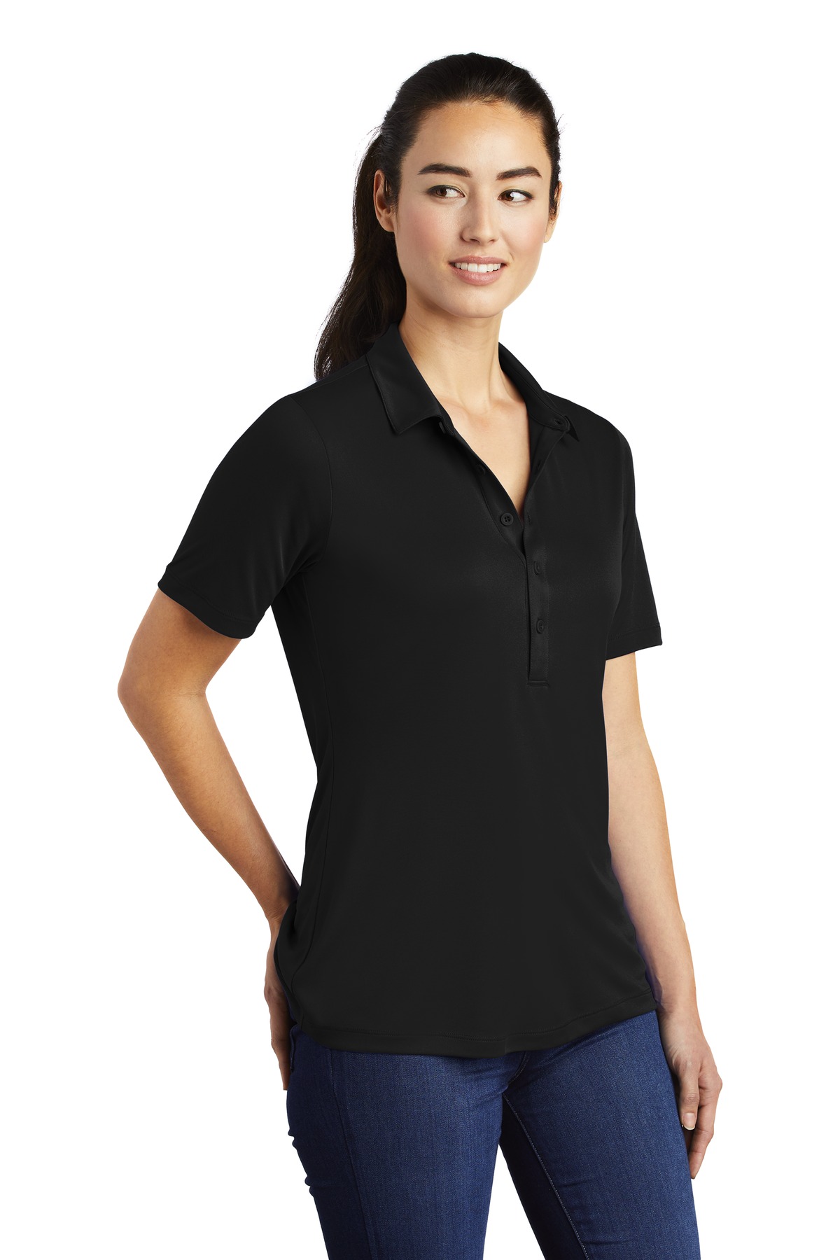 Sport-Tek Women's Posi-UV Pro Polo.