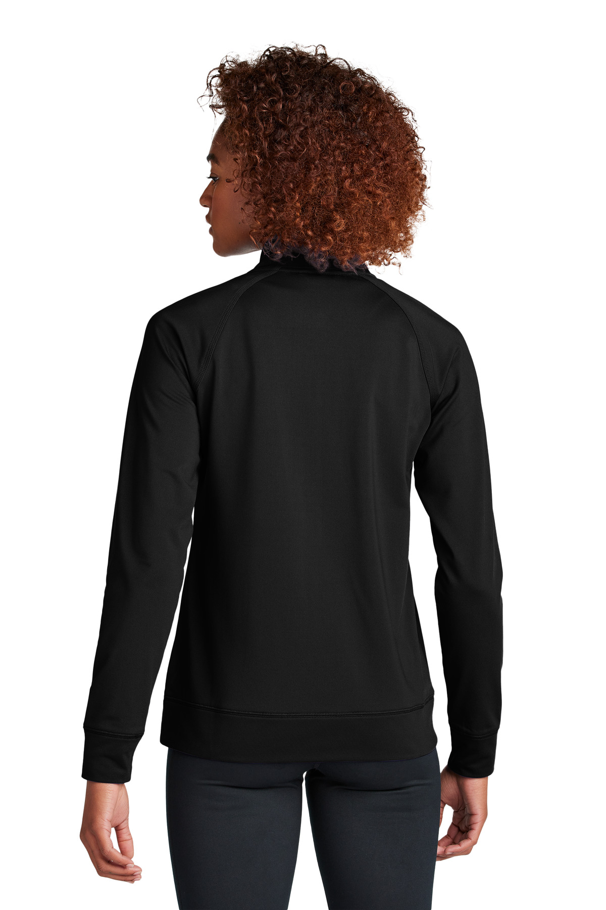 Sport-Tek Women's Sport-Wick Stretch Full-Zip Cadet Jacket