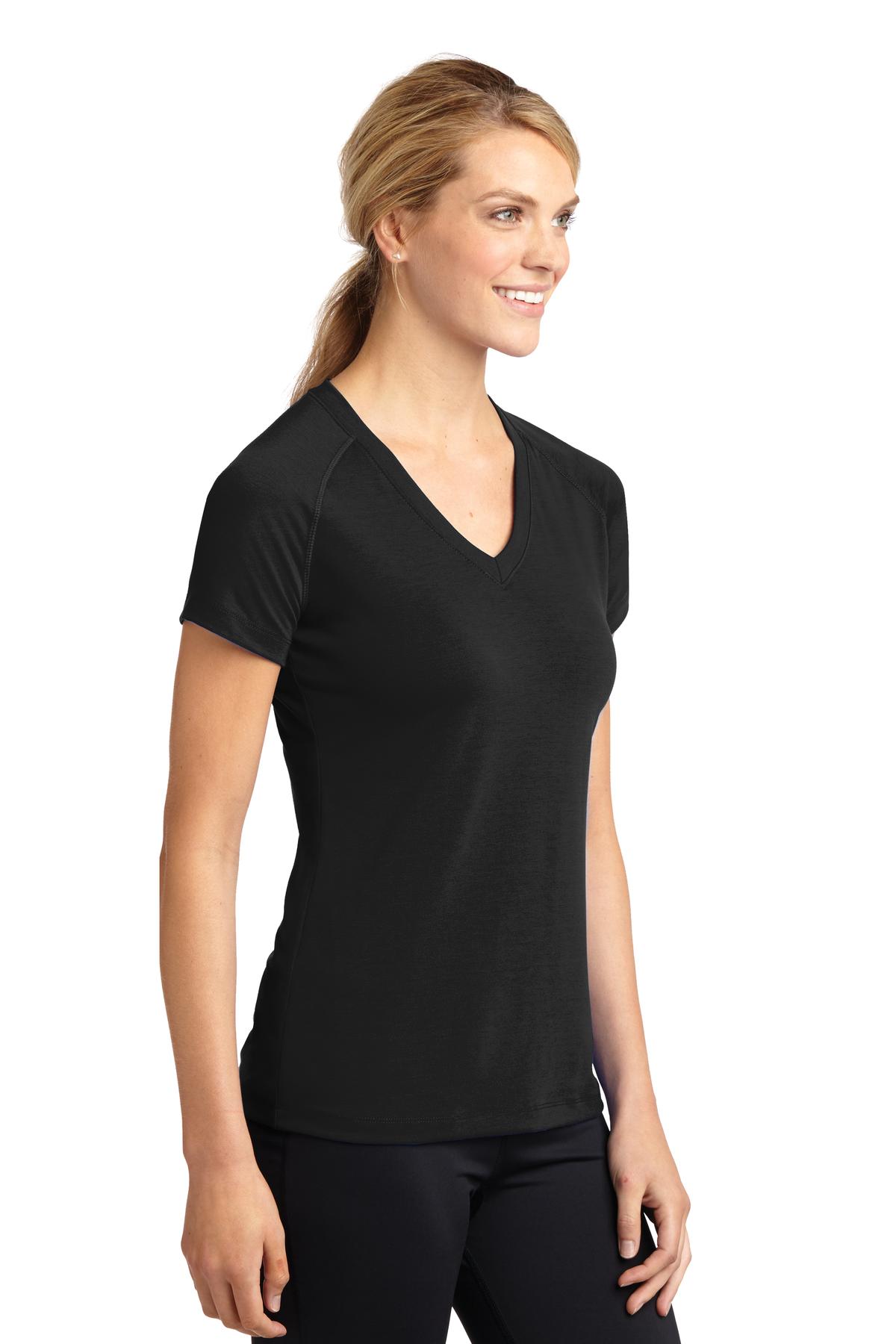 Sport-Tek Women's Ultimate Performance V-Neck.