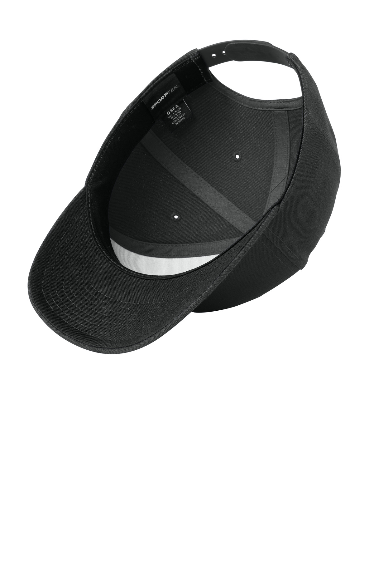 Sport-Tek YP Classics Curve Bill Snapback Cap.