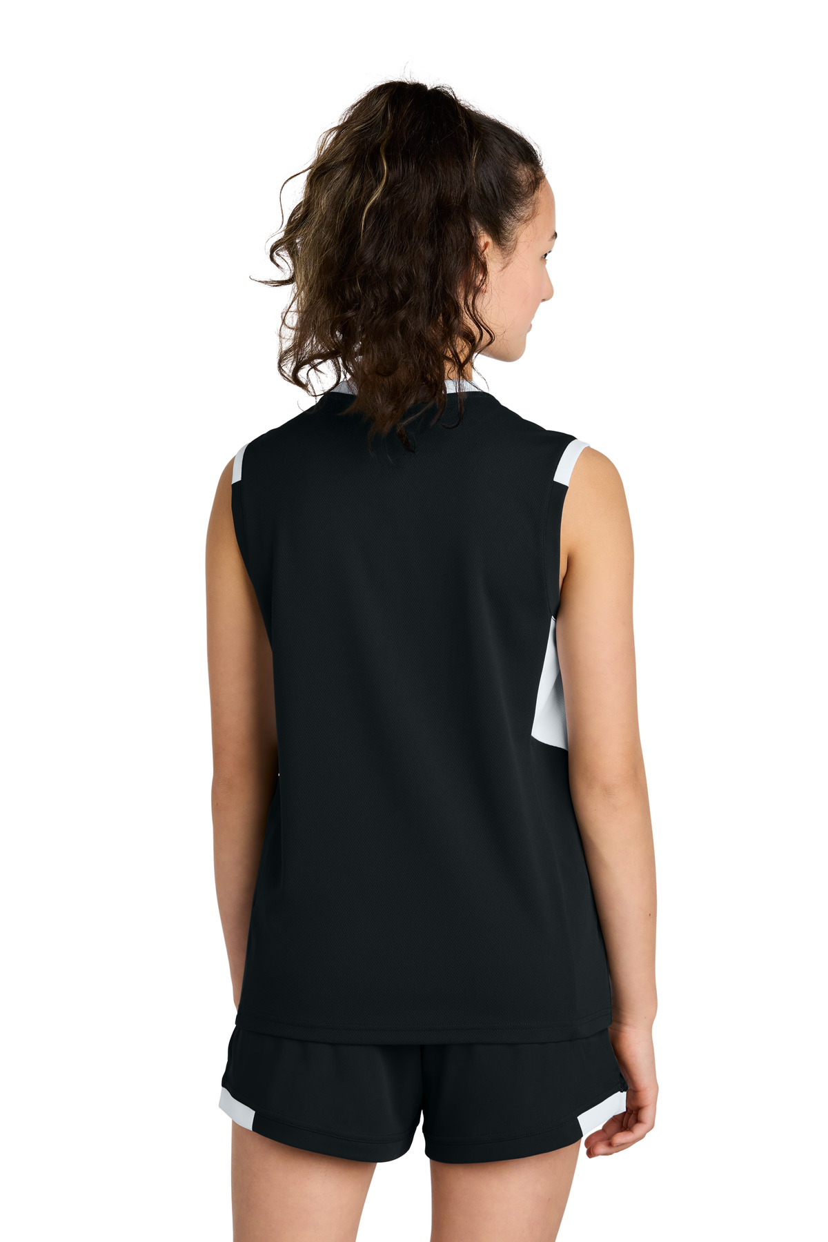 Sport-Tek Youth Club Sleeveless V-Neck