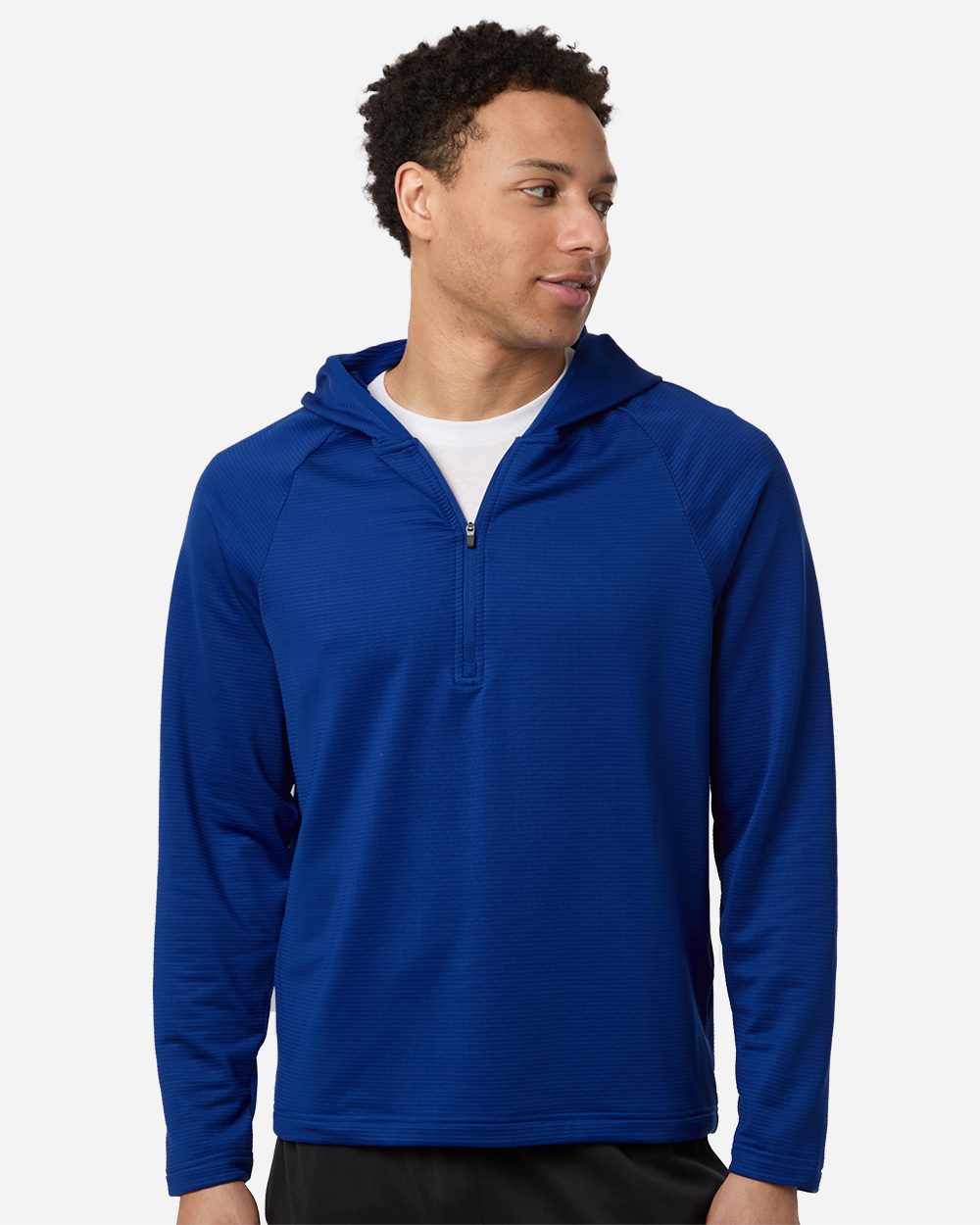Team 365 Men's Qualify Quarter-Zip Hooded Pullover - TT200