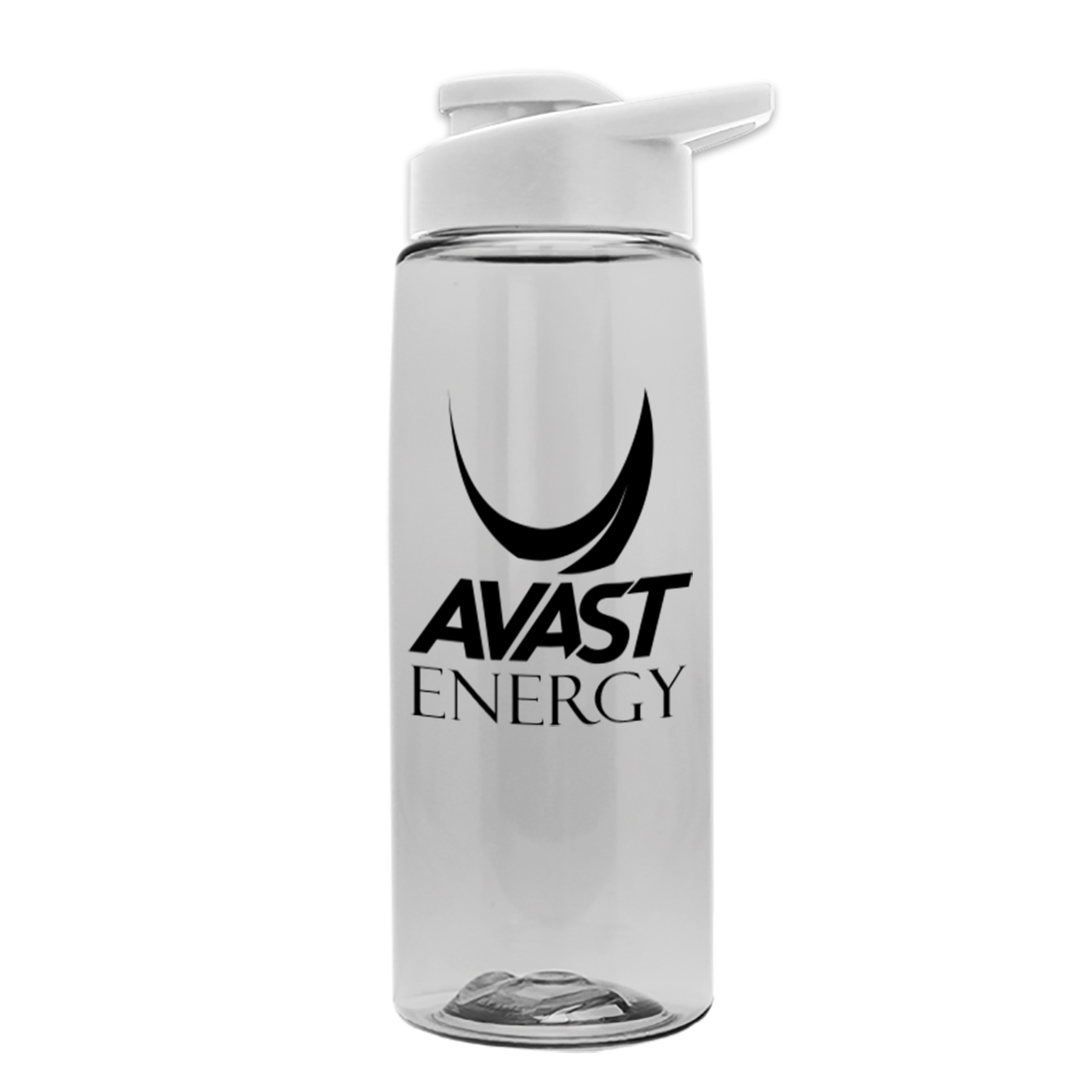 The Flair - 26 Oz. Transparent Tritan Bottle With Drink Thru