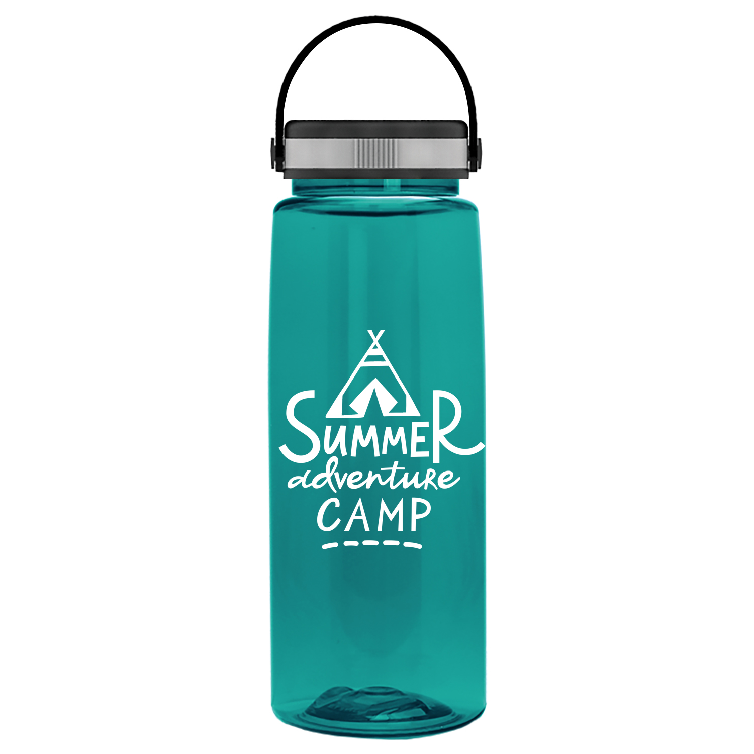 The Flair - 26 Oz. Transparent Tritan Bottle With EZ Grip