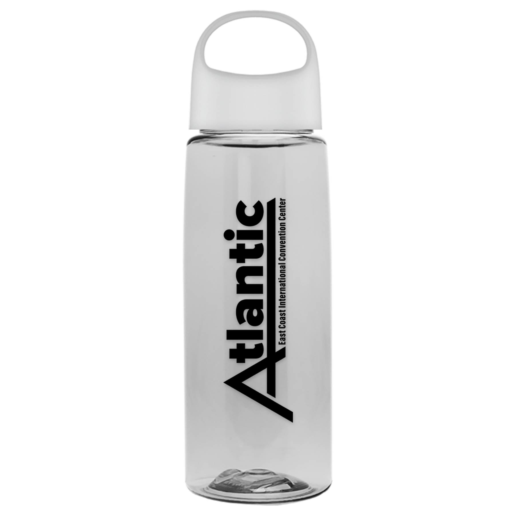 The Flair - 26 Oz. Transparent Tritan Bottle With Oval Crest
