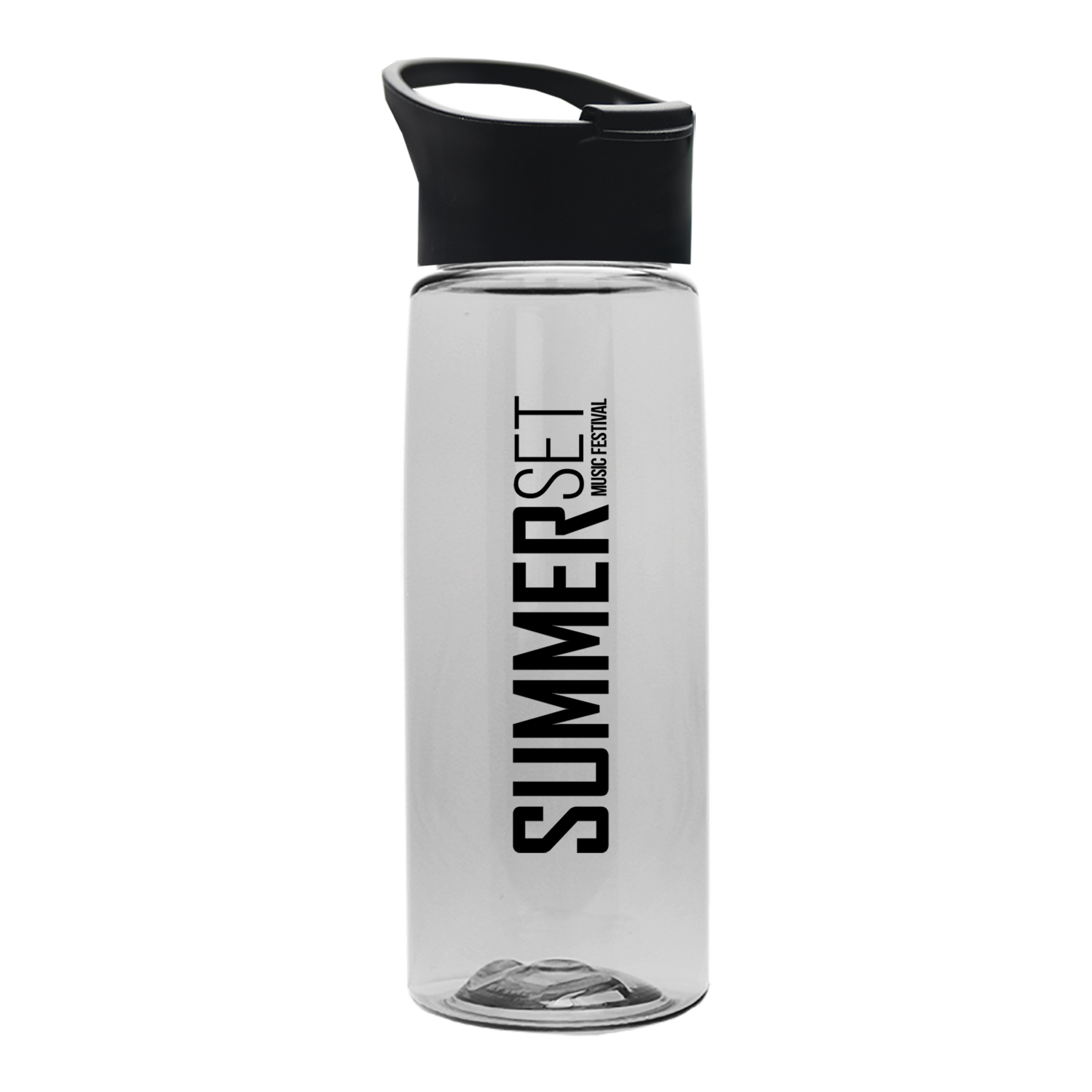 The Flair - 26 Oz. Transparent Tritan Bottle With Pop-up