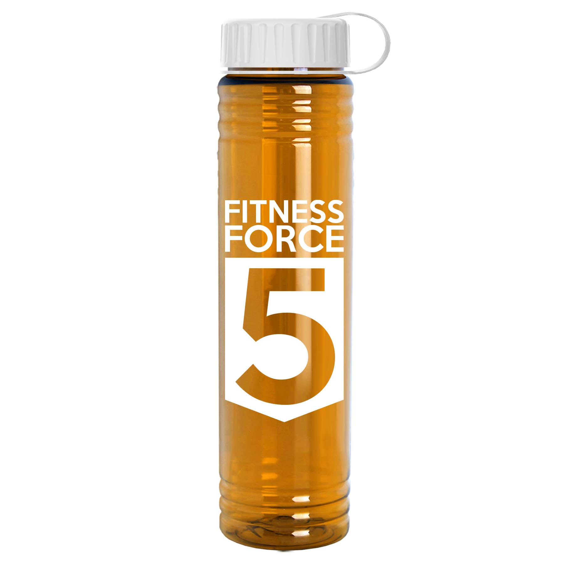 The Guzzler - 32 Oz. Transparent Bottle With Tethered