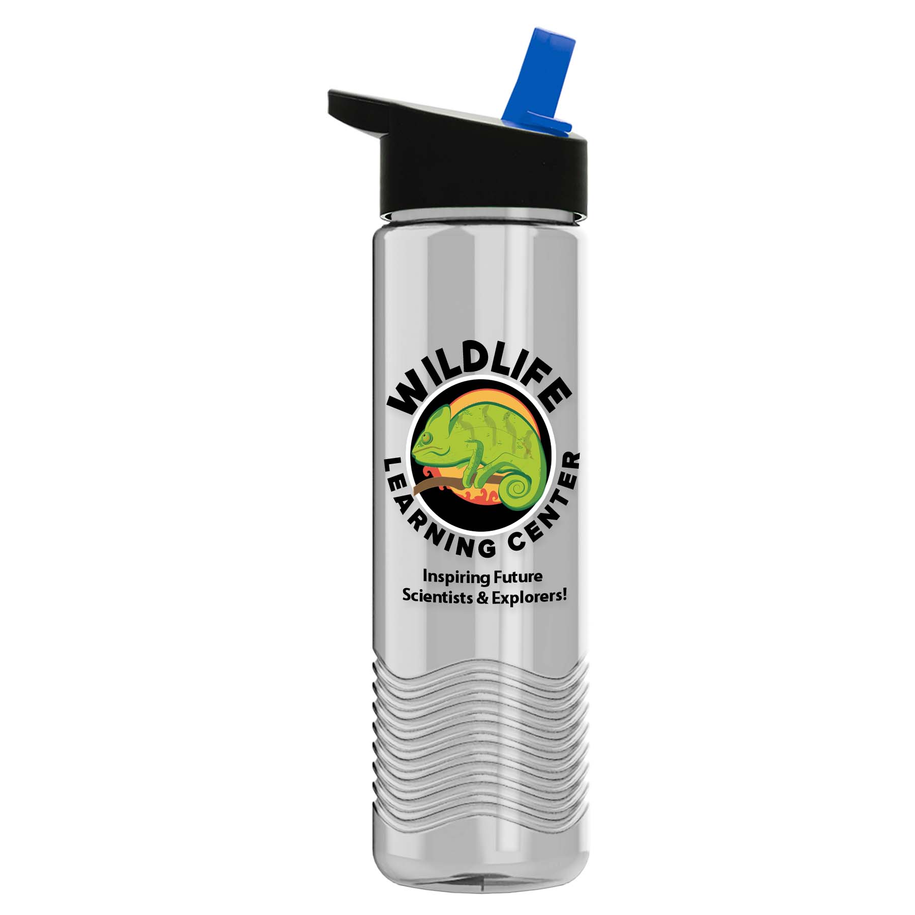 The Wave - 24 Oz. Tritan Bottle With Flip Straw And Digital Imprint