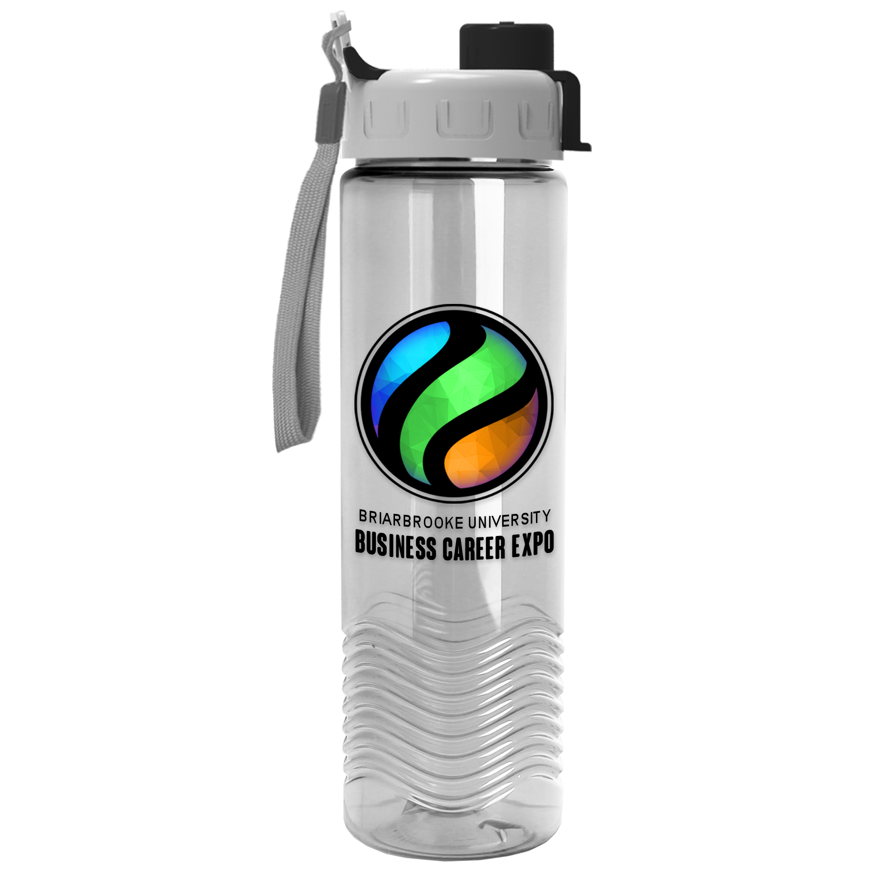 The Wave - 24 Oz. Tritan Bottle With Quick Snap And Digital Imprint
