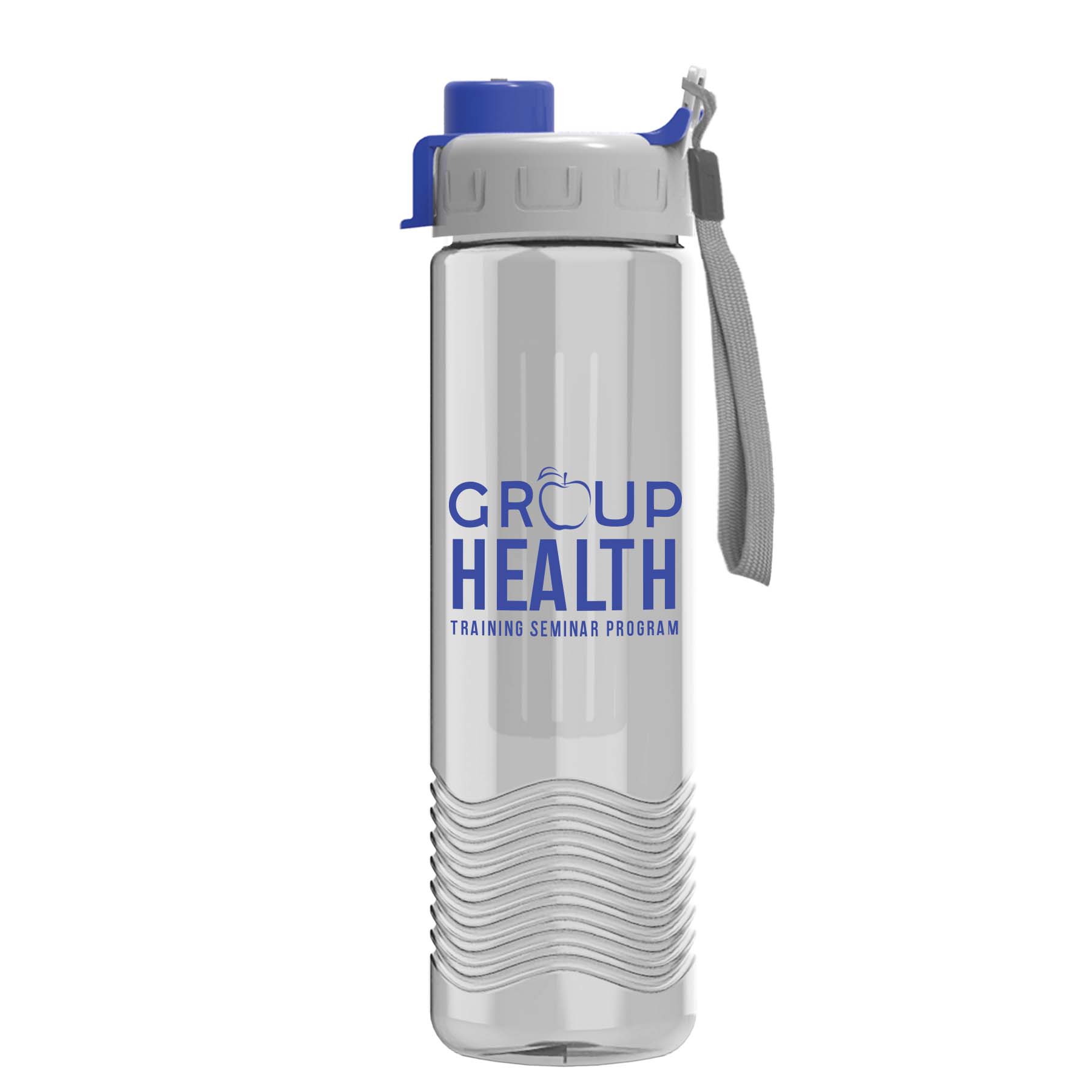 The Wave - 24 Oz. Tritan Infuser Bottle With Quick Snap