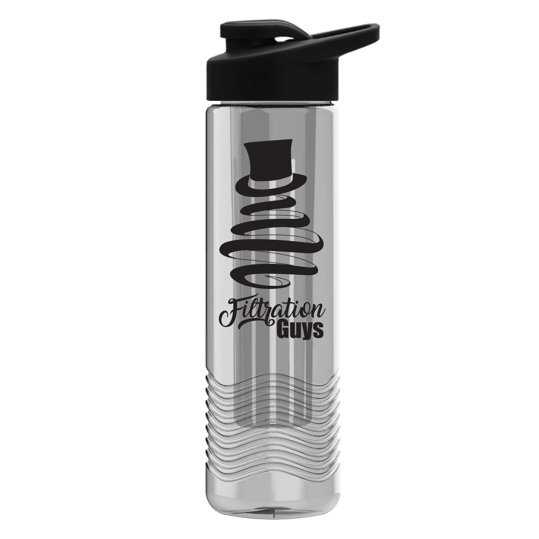 The Wave - 24 Oz. Tritan Large Infuser Bottle With Drink Thru