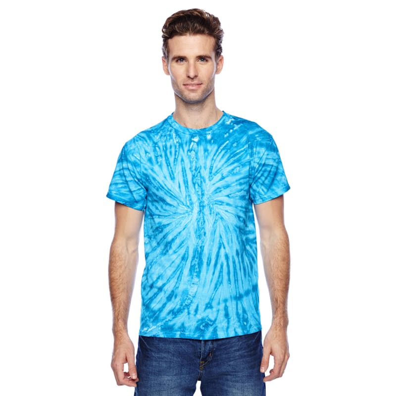 Tie-Dye 5.4 Oz., 100% Cotton Twist Tie-Dyed T-Shirt