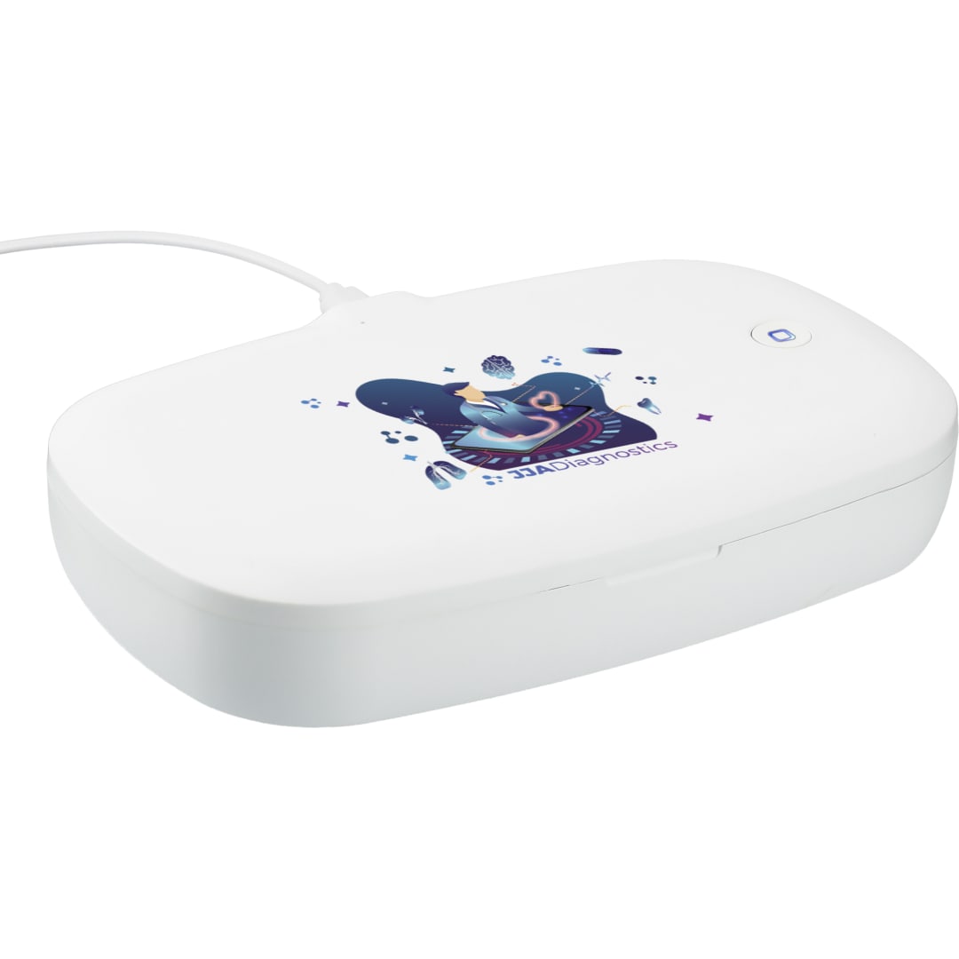 UV Phone Sanitizer With Wireless Charging Pad