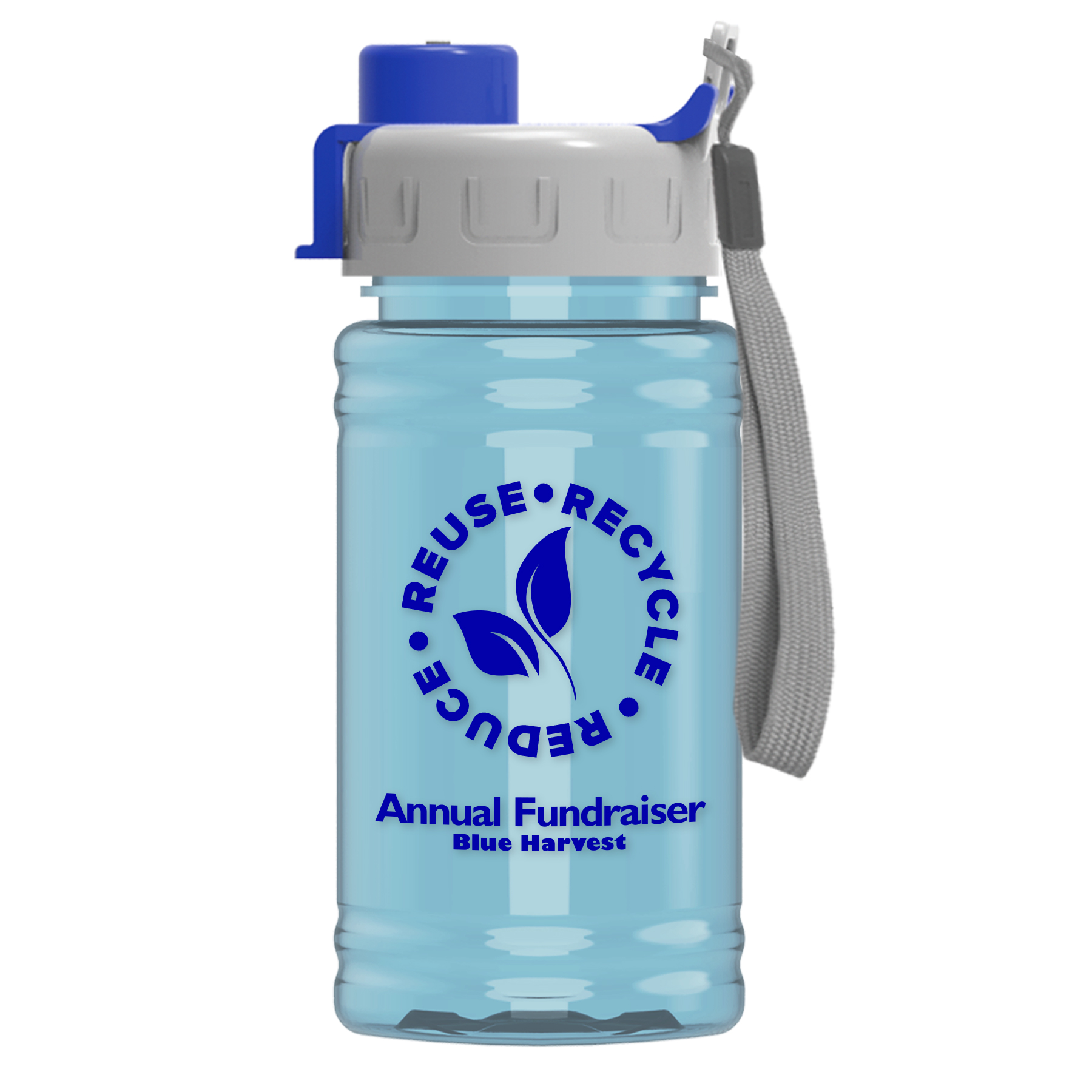 UpCycle - Mini 16 Oz. RPet Sports Bottle With Quick Snap