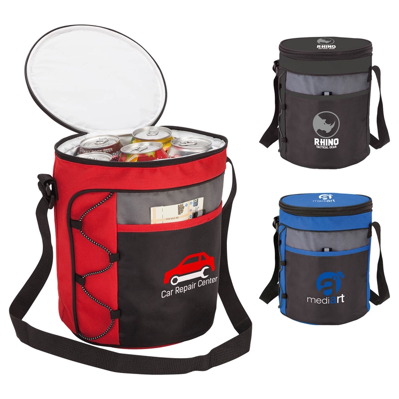 Valumark Baldwin 12-Can Barrel Cooler Bag