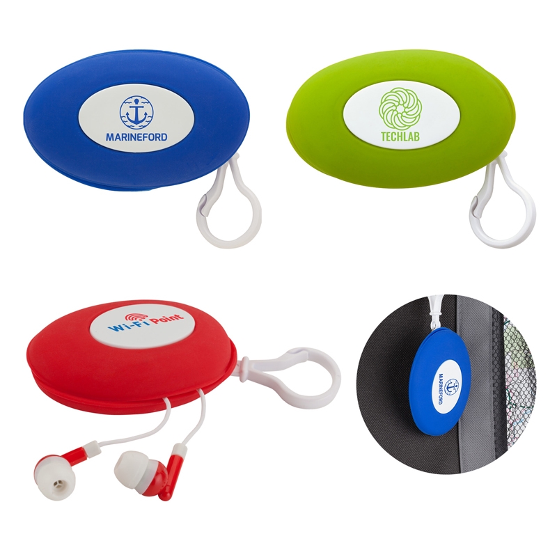Valumark Fado Stereo Earbuds In Case